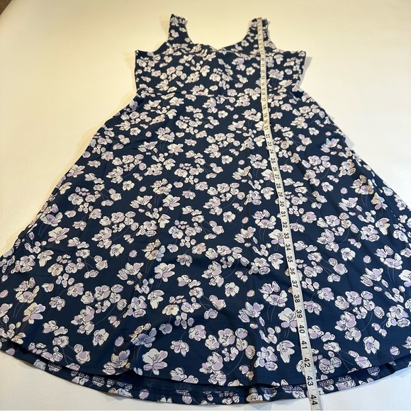 Pact Floral Blue Dress - Picture 11 of 14